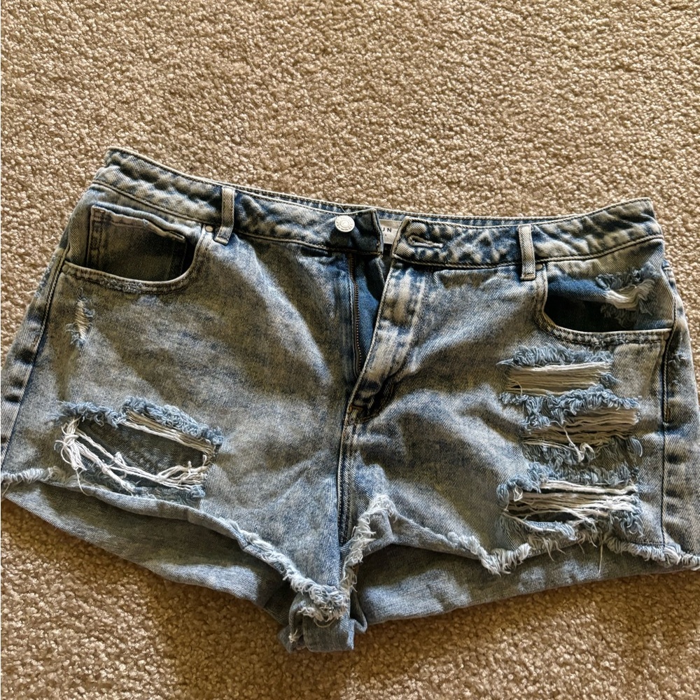 Pacsun high rise jean short